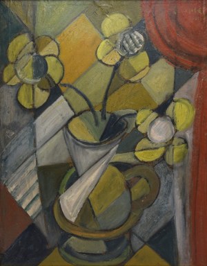 Elisabeth RONGET (1886-1962), Kwiaty w wazonie, 1938