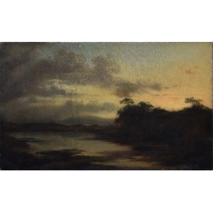 Melanie Maria ABSOLON (1852-1926), Landscape, 1873
