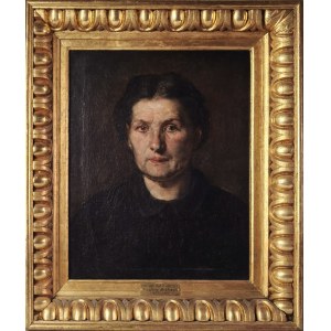 Konstanty MAŃKOWSKI (1861-1897), Portrait of Mother, 1880/1890