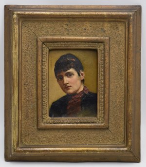 Antoni JEZIERSKI (1859 - po 1905), Portret kobiety