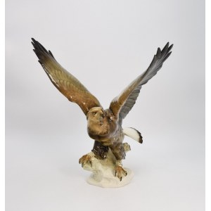 Lorenz HUTSCHENREUTHER Porcelain Factory, Eagle spreading its wings