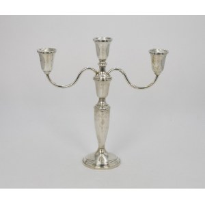 TOWLE SILVERSMITHS (active 1857-1990), Three Arm Candlestick Holder