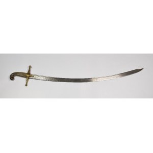 French saber, in the type of oriental sabers - Arabian and Turkish