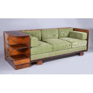 Art déco style sofa