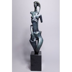 Robert Dyrcz, Akt (Bronze, Höhe 51 cm, Auflage: 1/9)