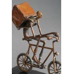 Paul Erasmus, Delivery Man (Bronze, H 30.5 cm)