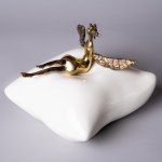 Janusz Wątor, Pillow (Bronze, height 22 cm)