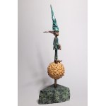 Paul Erazmus, Conqueror of the Peaks (Bronze, height 58 cm).