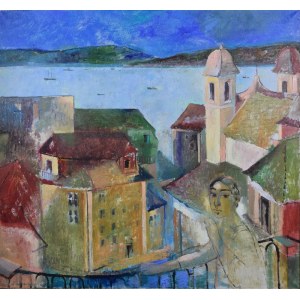 Anna KARPOWICZ-WESTNER (b. 1951), Blue Bay, 2000