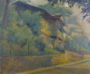 Stanislaw KLIMOWSKI (1891 - 1982), House on the Hill