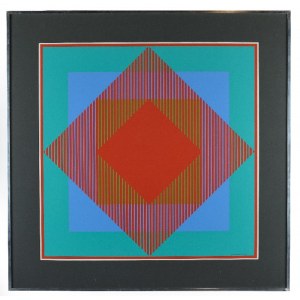 Richard ANUSZKIEWICZ (1930-2020), Abstract Composition