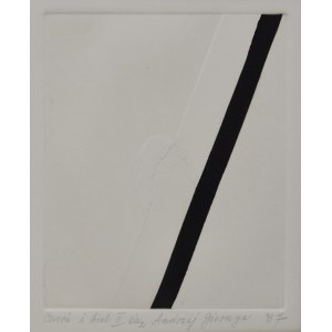Andrew GIERAGA (b. 1934), Black and white II, 1987