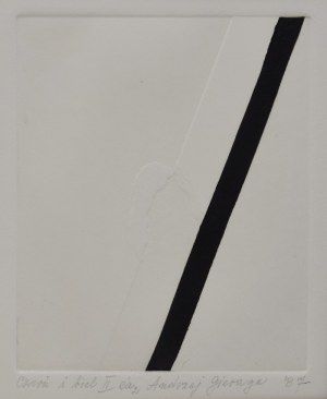 Andrzej GIERAGA (ur. 1934), Czerń i biel II, 1987