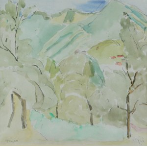 Roman Jaroslaw HEGER (1909-1993), Summer Landscape