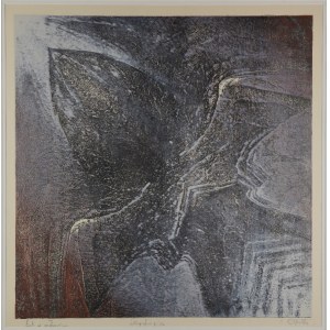 Henryk OPAŁKA(1929-2018), Flight in the nebula