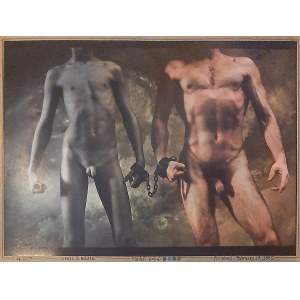 Jan Saudek (geb.1935), Feuer und Regen, 1985