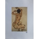 Egon Schiele (1890-1918), Nude - back