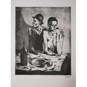 Pablo Picasso (1881-1973), Eine bescheidene Mahlzeit, 1995