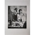 Pablo Picasso (1881-1973), Eine bescheidene Mahlzeit, 1995