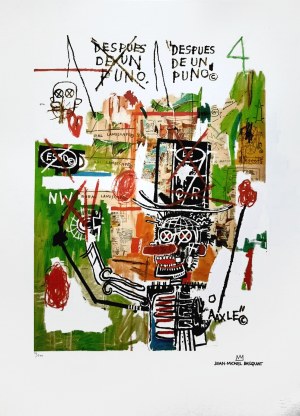 Jean-Michel Basquiat (1960-1988), Despues De Un Puno