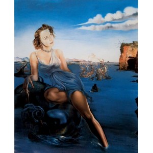 Salvador Dali (1904-1989), Porträt Dorothy Spreckels Munn, 1981