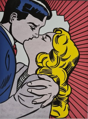 Roy Lichtenstein (1923-1997), Kiss III