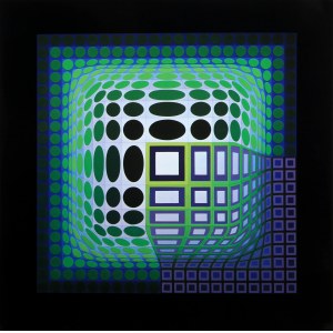 Victor Vasarely (1906 -1997), Koska-Ka, 1975 r.