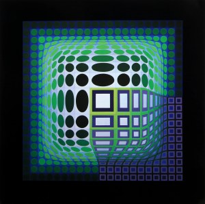 Victor Vasarely (1906 -1997), Koska-Ka, 1975 r.