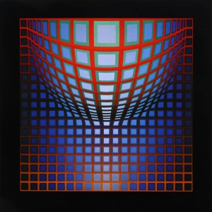 Victor Vasarely (1906 -1997), Kezdi-Ve, 1975 r.