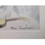 Marie Laurencin (1883-1956), Dziewczyna z gitarą, 1946