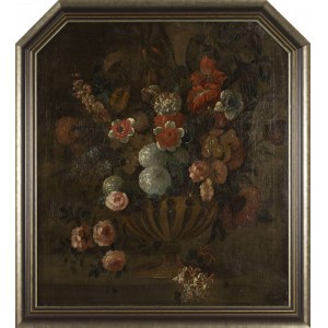 Artist UNKNOWN, Still life with flowers