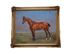 Tadeusz Ajdukiewicz (1852- 1916), Gniady koń wyścigowy