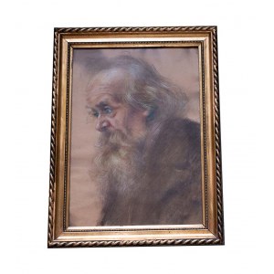 Artist unknown, Painting of an old man