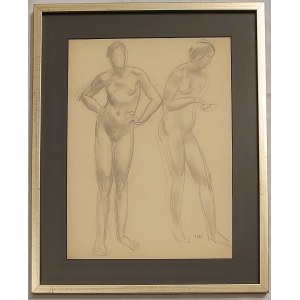 Wojciech Weiss (1875-1950), Nude