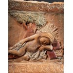 Author unknown, Terracotta Relief of a Sleeping Child 17th century