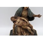 Autor unbekannt, Pieta - Skulptur 18./19. Jahrhundert Italien, Holz
