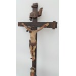 Author unknown, Crucifix , wood 19th century