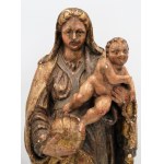 Autor unbekannt, Madonna mit Kind 18. Jahrhundert, Holz