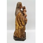 Author unknown, Madonna and Child 18th century, wood