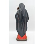 Author unknown, Wooden sculpture of Madonna and Child XXw