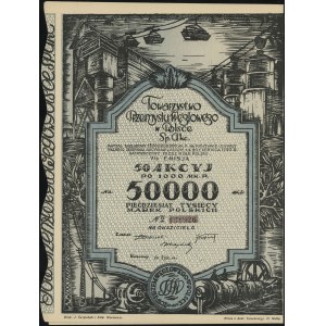 Poland, 50 shares at 1,000 Polish marks = 50,000 Polish marks, 20.06.1923