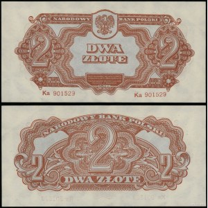 Polen, 2 Zloty, 1944