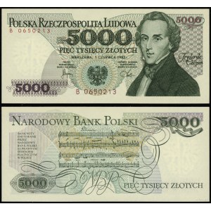 Polska, 5.000 złotych, 1.06.1982