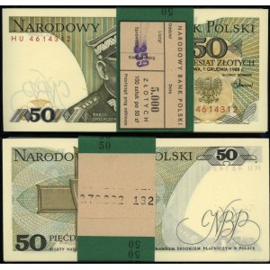 Polska, 100 x 50 złotych, 1.12.1988