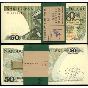 Polska, 100 x 50 złotych, 1.12.1988