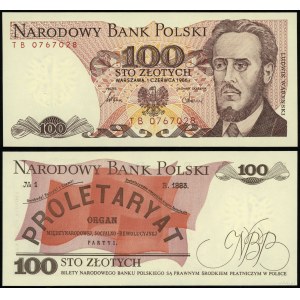 Poland, 100 zloty, 1.06.1986