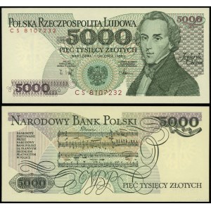 Polska, 5.000 złotych, 1.12.1988