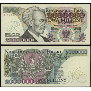 Poland, 2,000,000 zloty, 14.08.1992