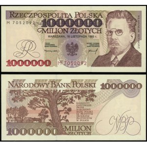 Poland, 1,000,000 zloty, 16.11.1993