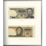 Poland, PRL circulating banknote set - Polish banknotes, 1975-1996